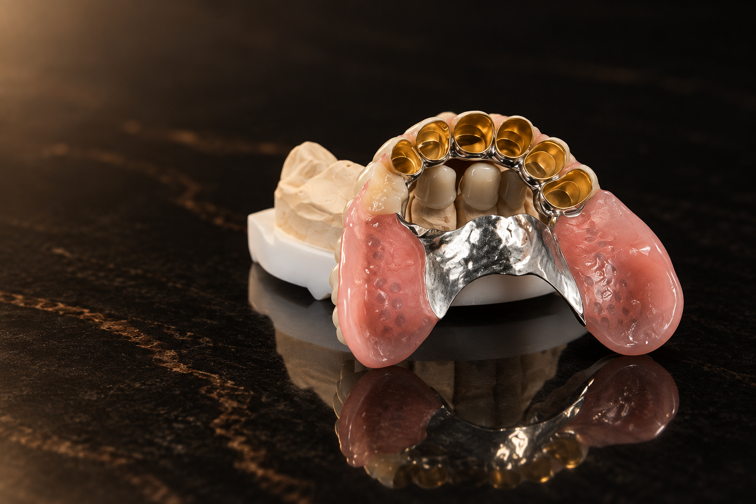 Kombinationstechnik – Zahntechnik von TT Dental